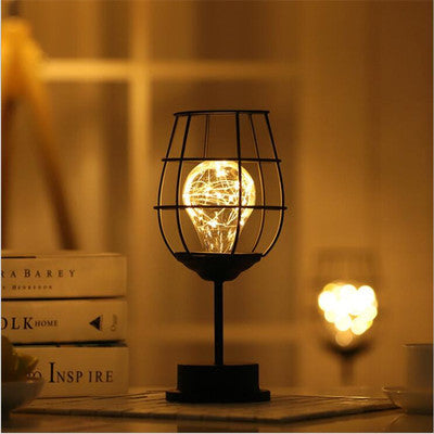 Hollow table lamps
