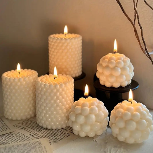 Nordic Bubble Ball Candle