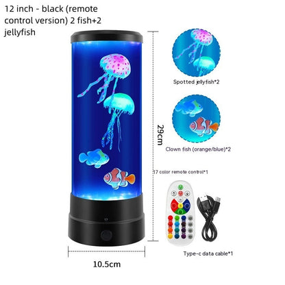 Jellyfish Color Changing Night Lamp