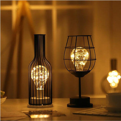 Hollow table lamps