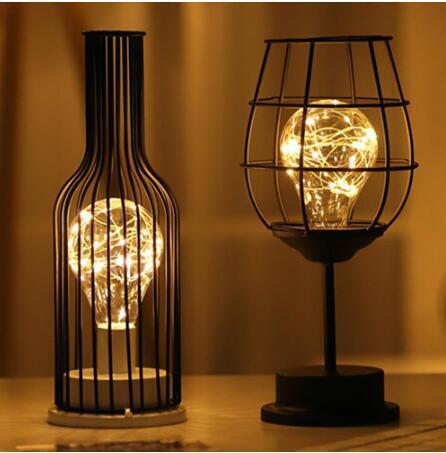 Hollow table lamps