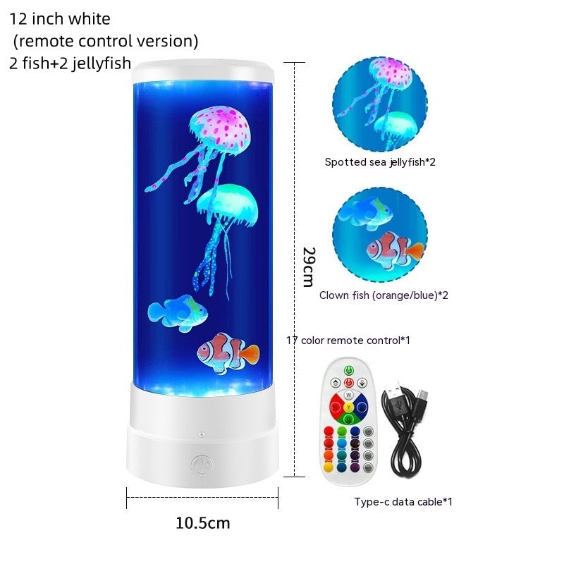Jellyfish Color Changing Night Lamp
